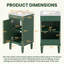 Meuble-lavabo de 18 po de style français avec lavabo en céramique, charnières à fermeture douce et tablette de rangement réglable pour les petites salles de bain-2140805775-2141138987