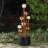 Hand Crafted Weather Resistant Floor Fountain with Light