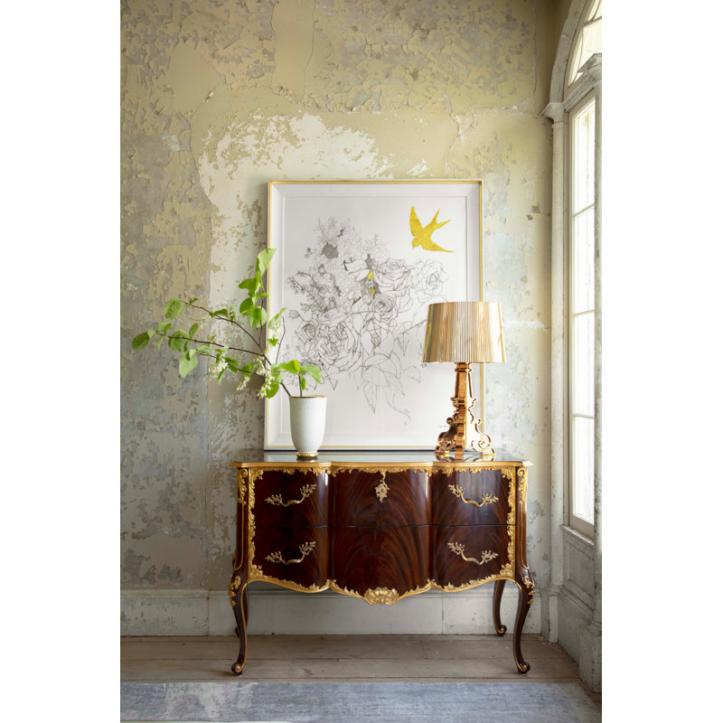 Bourgie Table Lamp, Gold