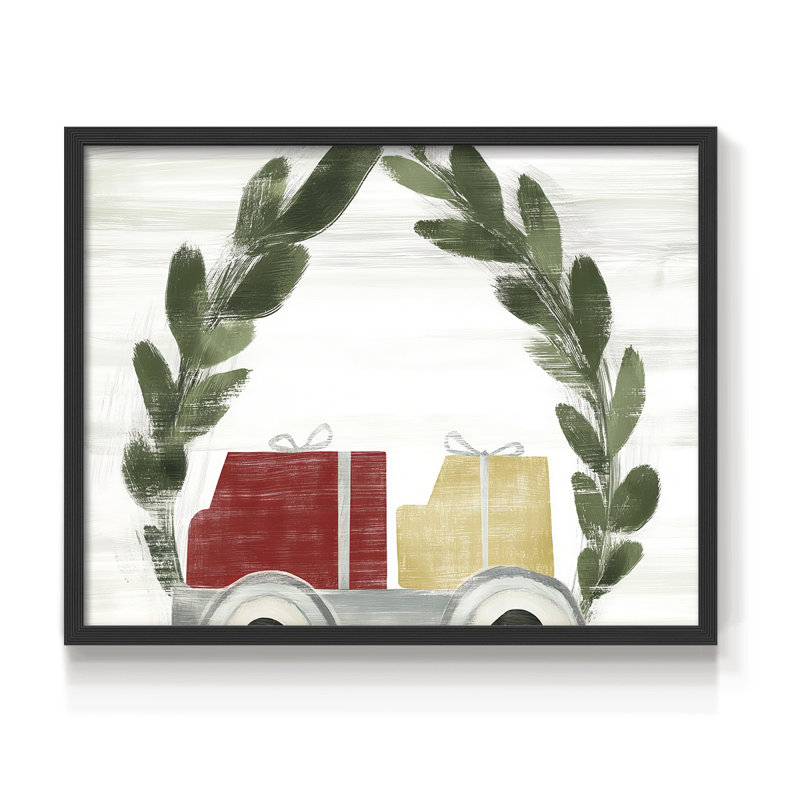 Chirstmas Art-CXCI -Framed Print - Restickable