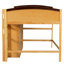Lit mezzanine avec armoire de rangement, garde-robe et DEL-1396809191-1396809190