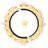 24'' Round Modern LED Chandelier in Black for Dining Room, Foyer, or Living Room – Integrated LED-1200974724-1075517080