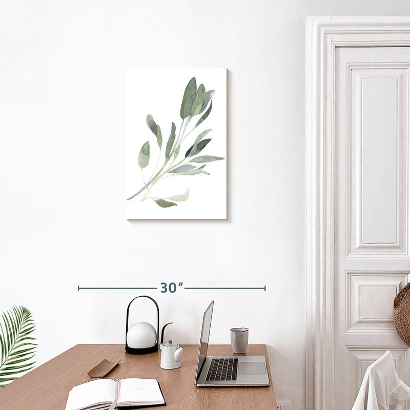 Harnek Simple Sage I, 24" H x 16" W