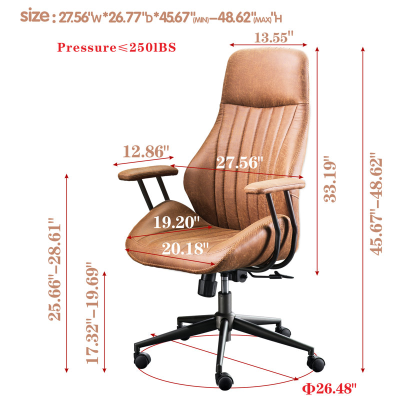 Executive Chair, Camel