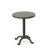 Elegant Gray 18" Adjustable Industrial Side Table with Claw Foot Base