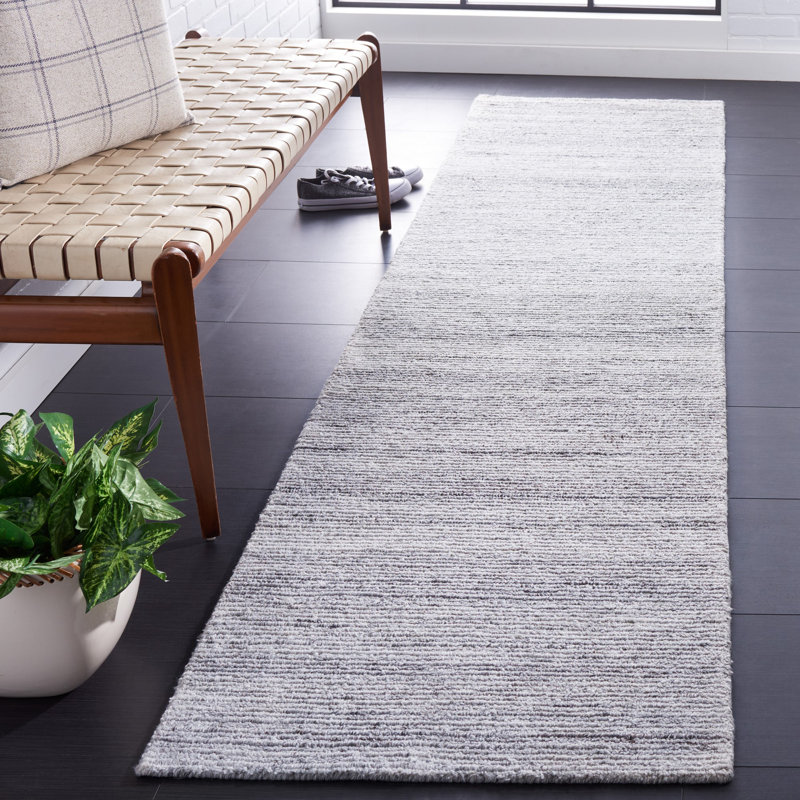 Tiaisha Hand Tufted Performance Striped Rug, Runner 2'3" x 9'