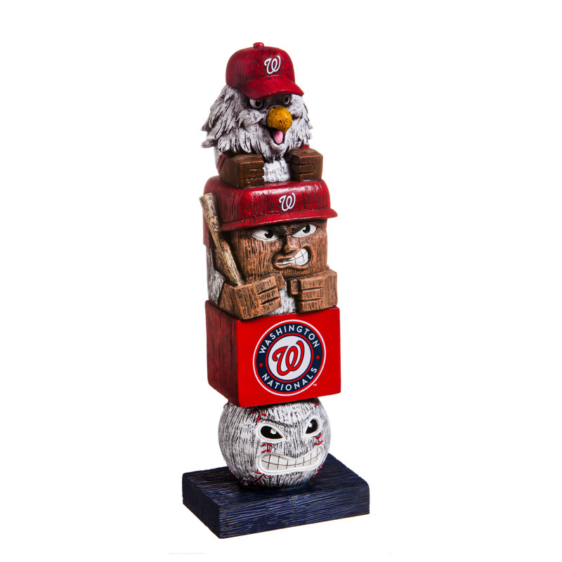 Statue de jardin MLB, Nationals de Washington, H 16 po x l 5,5 po x P 4 po