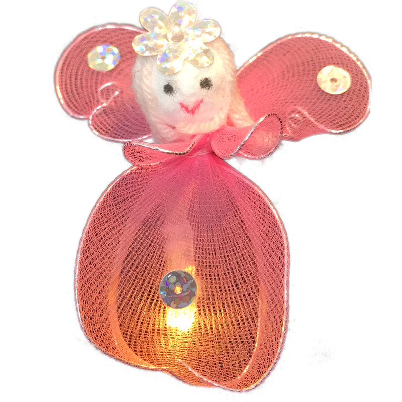 Juanes LED Princess Fairies String Light, Pink Tones Fairies