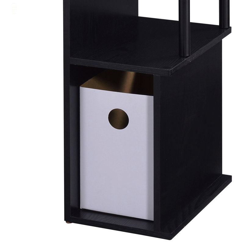 Bureau d'ordinateur Lyphre Finish, Noir