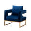 Fauteuil contemporain bleu Relax-845616116