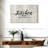 Kitchen Rules Wall Sign Canvas Print-1198086623