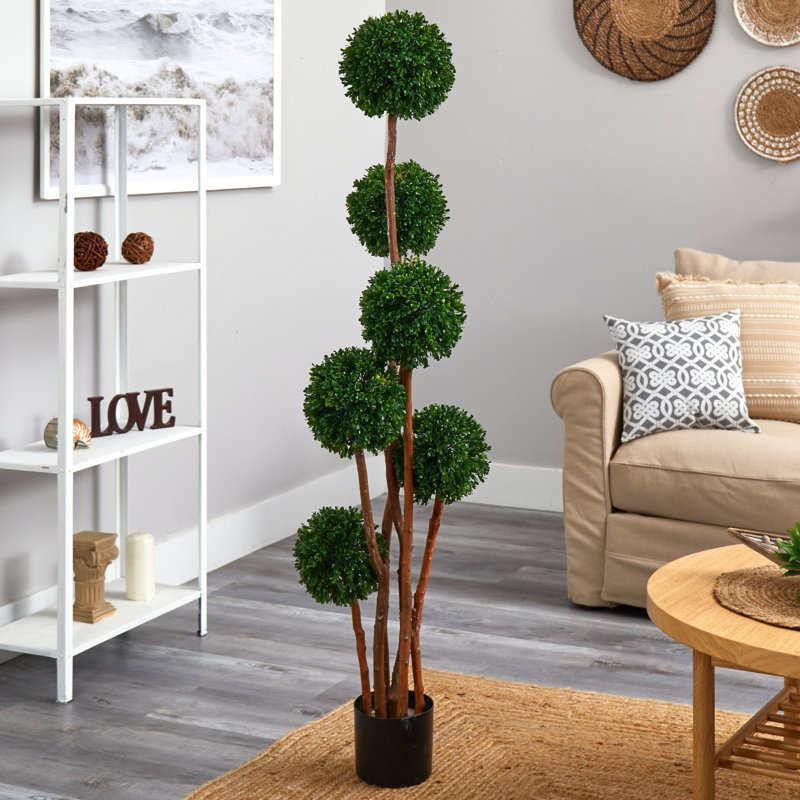 Boxwood Topiary Silk Tree