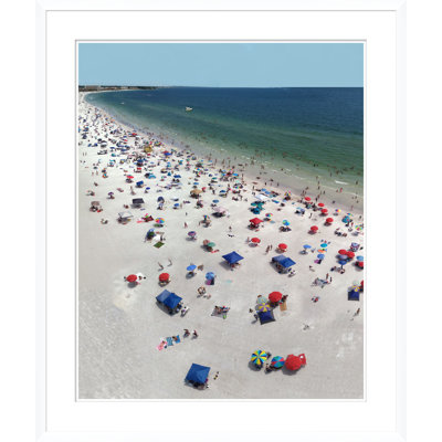 Aerial View Of Miami Beach Giclee Print by Soicher Marin Archives