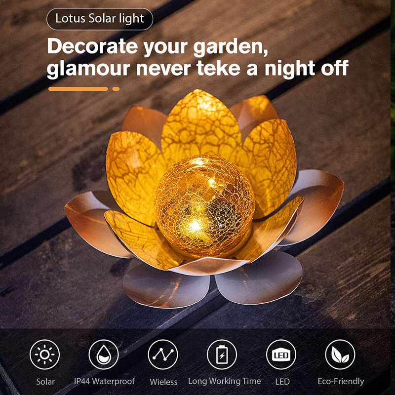 Yellow Solar Powered Pathway Light Pack