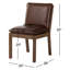 Wautoma Leather Dining Chair-950884522