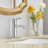 Single-Hole Single-handle Bathroom Faucet with Drain Assembly-64601195
