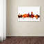 «San Francisco City Skyline III» par Michael Tompsett, impression sur toile-15823652