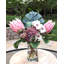 Arrangement en soie Protea dans un vase