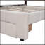 Grand lit plateforme tapissier Teddy-1859583713
