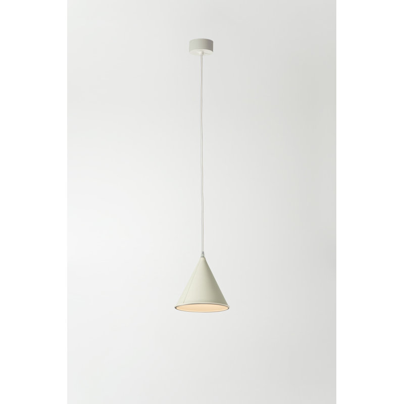 Be.pop 1 - Light Cone Pendant, White, Grey