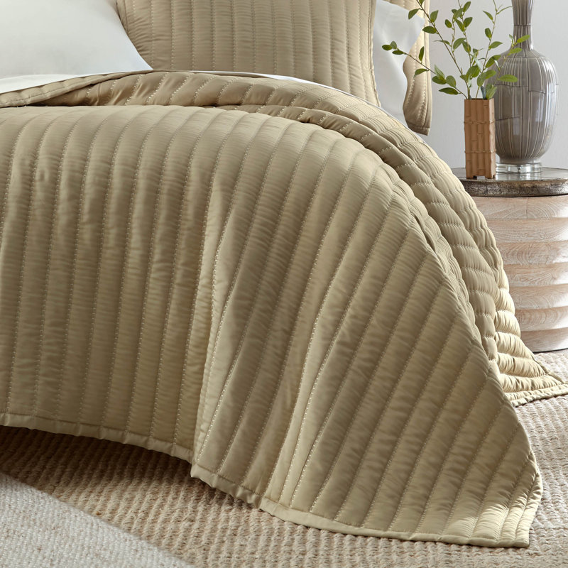 Urban Coverlet, Champagne, King Coverlet
