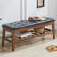 Jerimey Faux Leather Upholstered Storage Bench-1797024524
