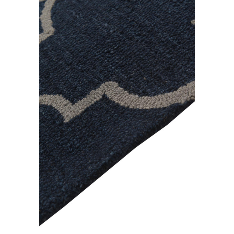 Tapis bleu marine Nova