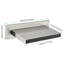 Wall Mounted Tub Filler Spout Waterfall - Stainless Steel Bathroom Sink, Brushed Nickel, High Flow Faucet,-118625454