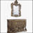 Constantine Brown & Gold Finish Mirror (Mirror Only)