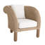 Fielder Outdoor Teak Lounge Chair