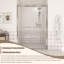 Porte de douche coulissante double en aluminium-116680758