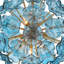 Lustre en laiton vieilli 22,5 po Cailynne-227750259