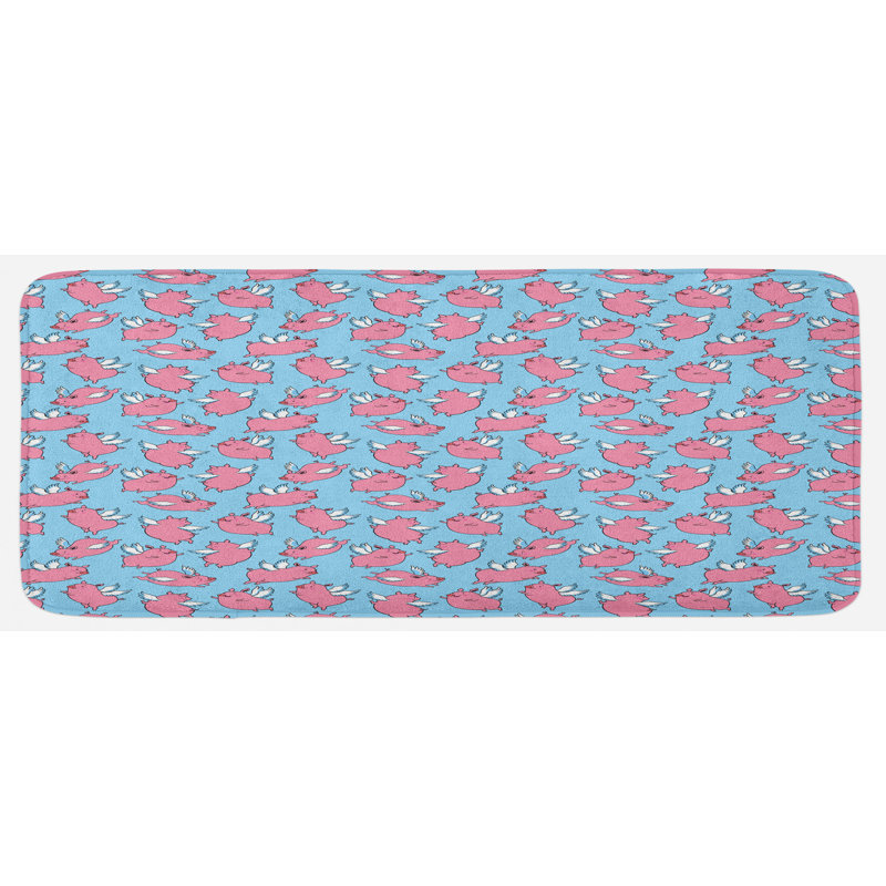 Tapis de cuisine vibrant