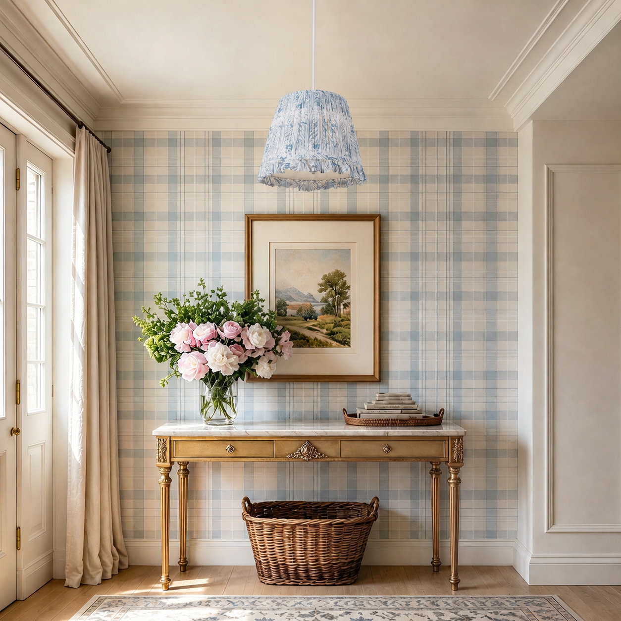 4- Light Dimmable 20.9'' W Modern Farmhouse Pendant Light