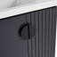 Meuble-lavabo de 28 po avec lavabo en céramique pour petite salle de bain-2059255172