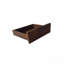 Table de chevet en bois avec 2 tiroirs