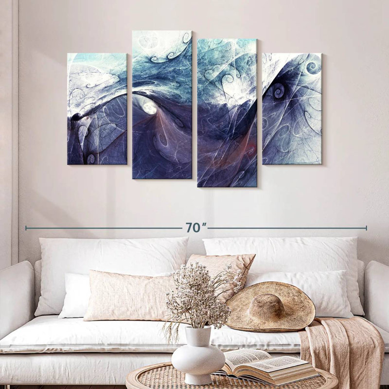 Avery Abyss Dynamic Abstract, 32" H x 52" W