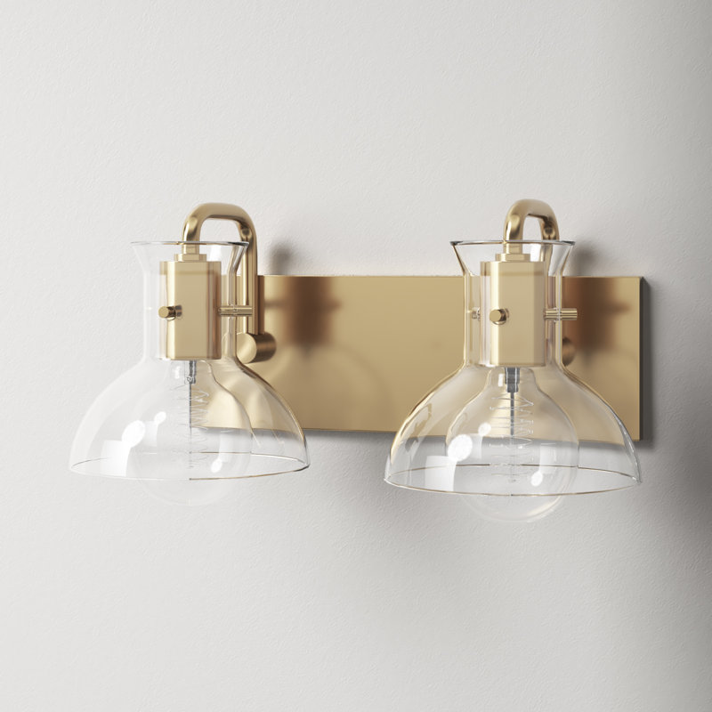 Luke 2 - Light Vanity Light, Aged Brass