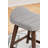Munana Upholstered Counter Stool with Solid Wood Frame-87749361