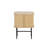 Buchs 18 " W Steel Nightstand-542300141