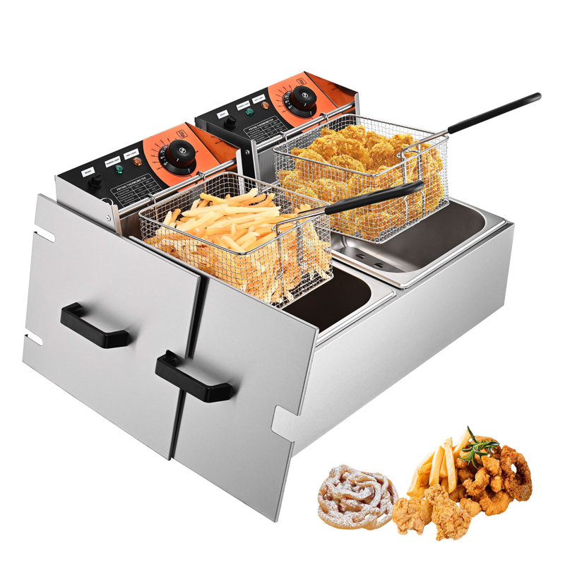 Friteuse électrique de comptoir WeChef 24L 5000W