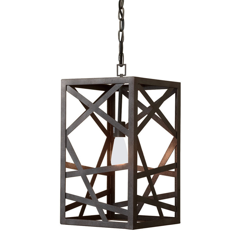 Luminaire suspendu simple à 1 lumière Roscoe