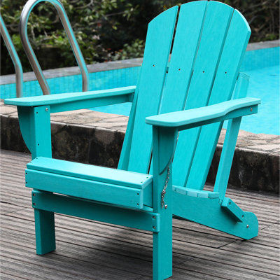 Chaise pliante avec deux porte-gobelets et support pour téléphone - Extérieur toutes saisons pour la cour, le camping, le jardin, la piscine et le foyer d'extérieur, Lake Blue peut supporter jusqu'à 380 livres, structure, joints renforcés, intempéries, espace,