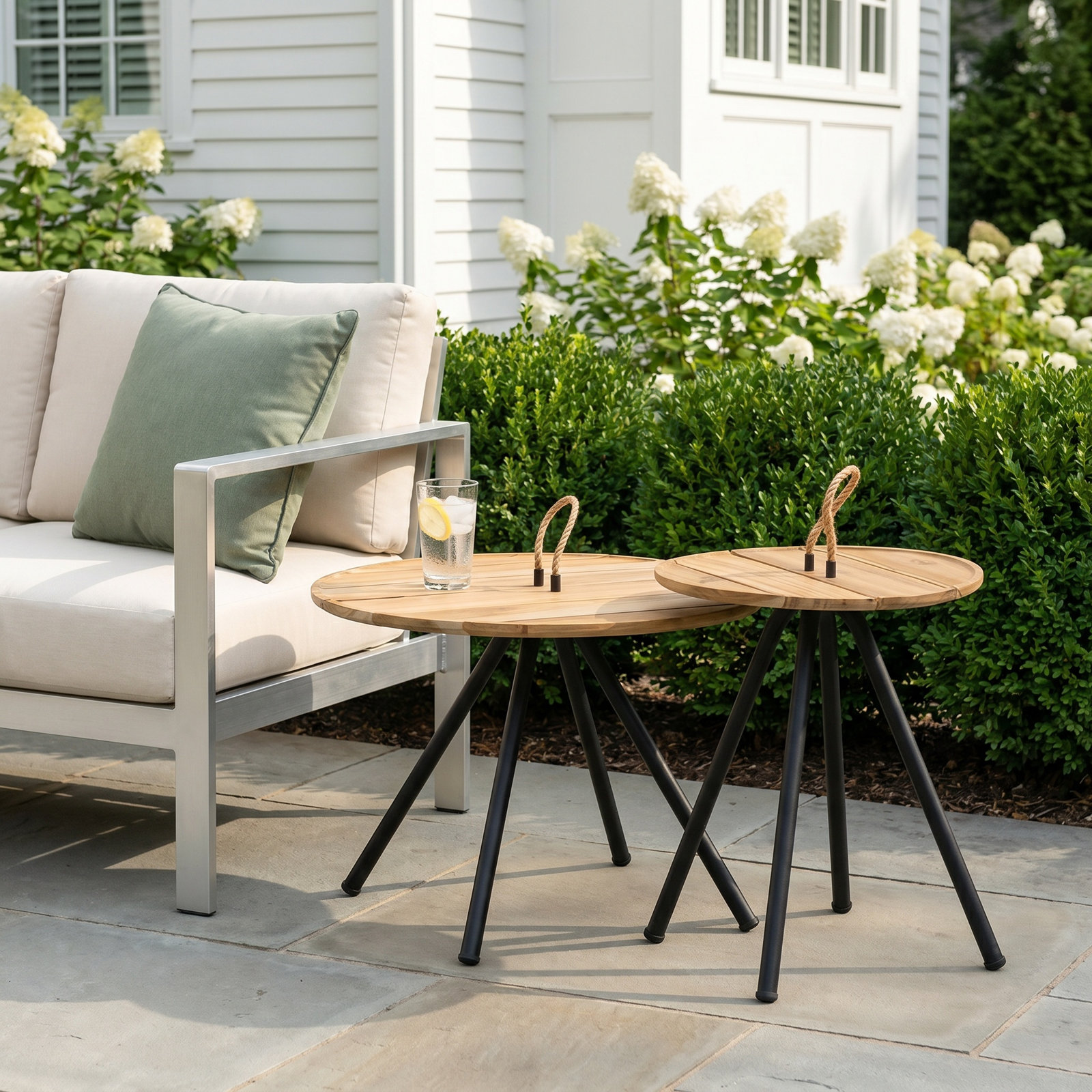 Woburn 23" Teak Patio Table