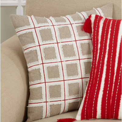 Réjouir Collection Cotton Throw Pillow