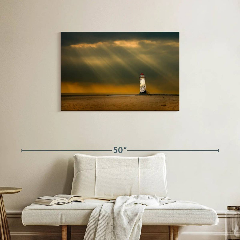 Aletra Talacre Lighthouse, 24" H x 36" W