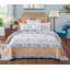 Cotton Reversible Embroidery Quilt Set-22257398
