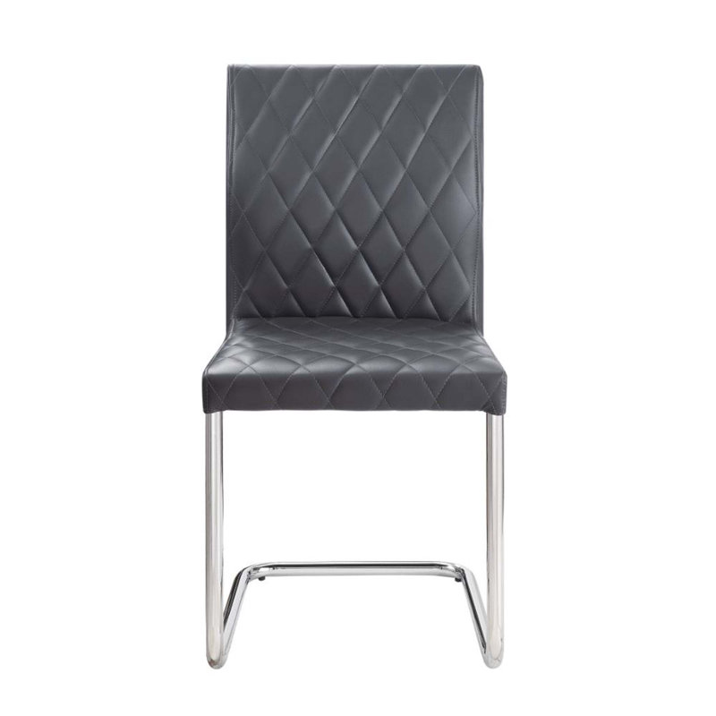 Chaise d'appoint grise Nadel