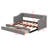 Twin XL To King Size Upholstered Daybed With Two Drawers, Linen Sofabed,No Box-Spring Needed-1172879300