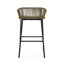 Tabouret de bar d'extérieur brun La Push, ensemble de 2-21211350